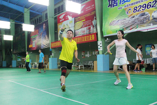中國銀行運動聯會(hui) 羽毛球雙打